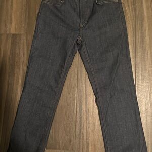 Zara Midnight Blue Straight Ankle Jeans